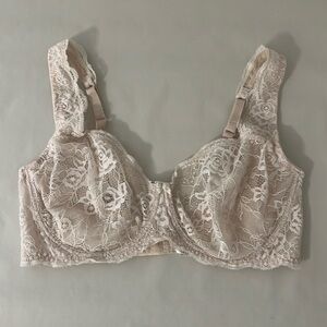 Intimissimi Unlined/Unpadded Lace Balconette Bra 38C
